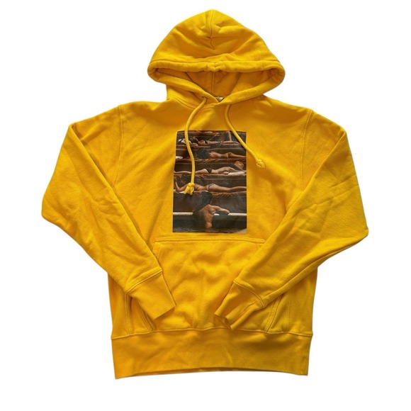 Rowing Blazers x Slim Aarons Nude Yellow Cotton Sweatshirt/ Hoodie‎ Sz XS